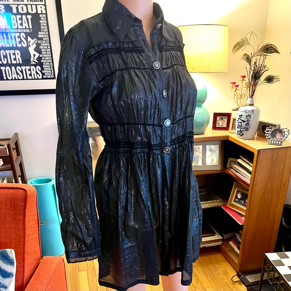 Vintage 90s Metallic Shimmering Top